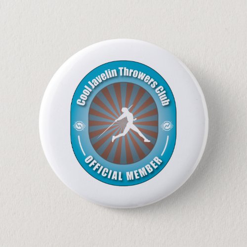 Cool Javelin Throwers Club Pinback Button
