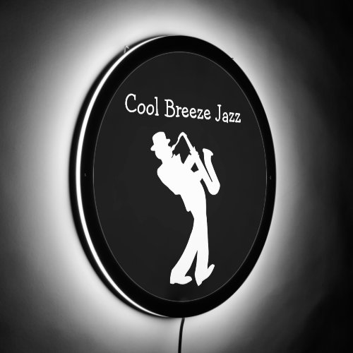 Cool Jazz Bar Club or Musical Theme LED Sign