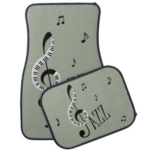 Cool Jazz Car Floor Mat