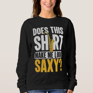 Cool Jazz Classic Saxophone Player Music Lifestyl Sweatshirt