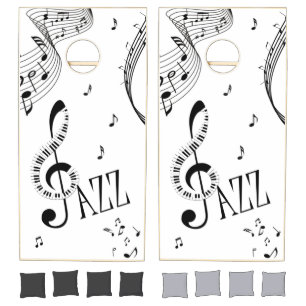 Cool Jazz Cornhole Set