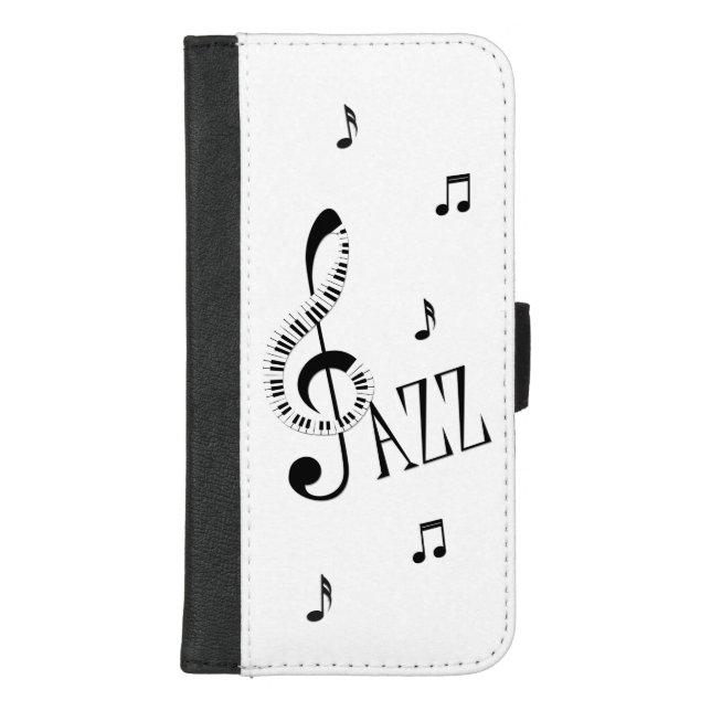 Cool Jazz iPhone Wallet Case (Front)