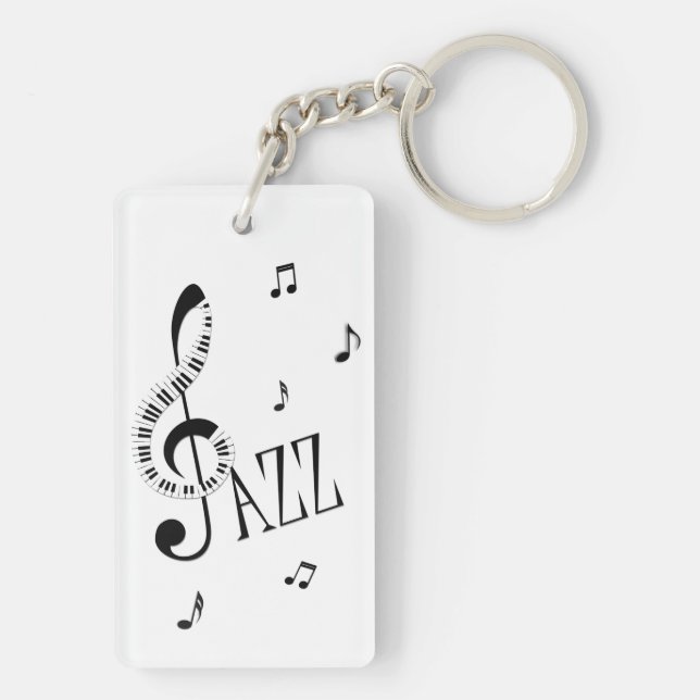 Cool Jazz Keychain (Back)