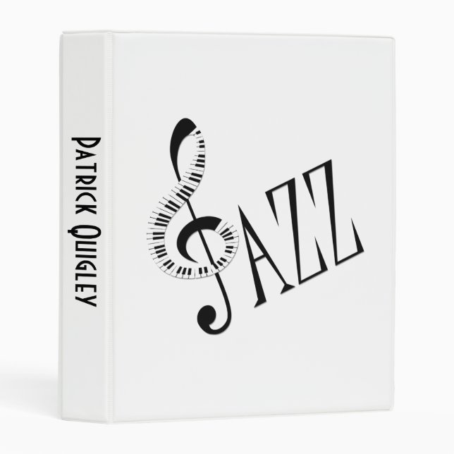 Cool Jazz Mini Binder (Front/Spine)