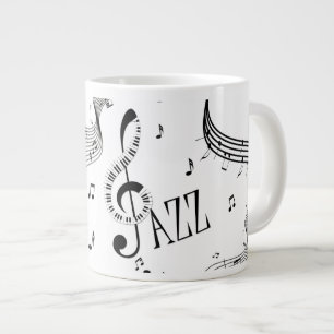 Cool Jazz Music Giant Coffee Mug