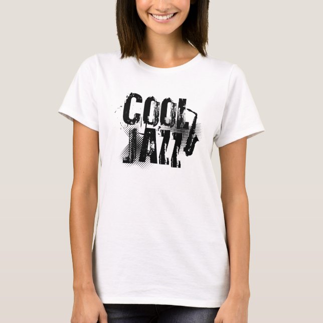 cool jazz music logo T-Shirt (Front)