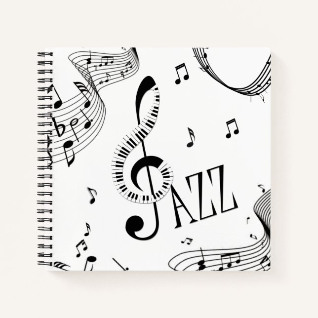 Cool Jazz Notebook (Front)
