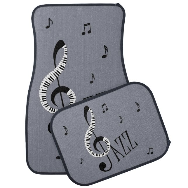 Cool Jazz Steel Car Floor Mat (Set)