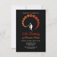 Cool Jazz Trumpet Musician 50th Birthday Party