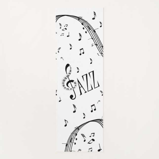 Cool Jazz Yoga Mat (Front)
