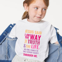 Cool Jesus  Bible Verse Girls' 