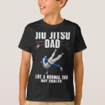 Cool Jiu Jitsu Art For Dad Father Bjj Brazilian Ji T-Shirt