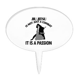 cool Jiu jitsu DESIGNS Cake Topper
