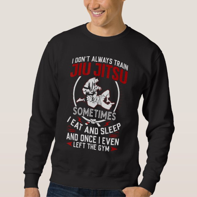 Cool Jiu Jitsu For Men Women Brazilian Jiu Jitsu B Sweatshirt (Front)