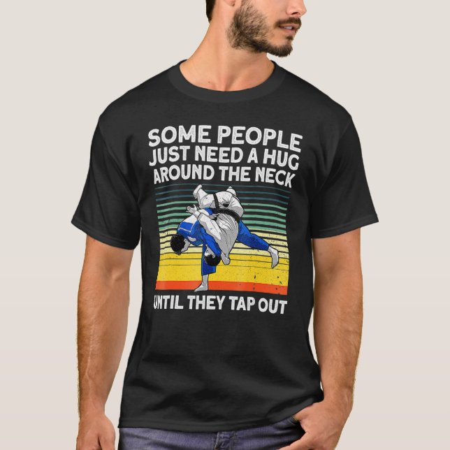 Cool Jiu Jitsu For Men Women Kids BJJ Brazilian Ji T-Shirt (Front)