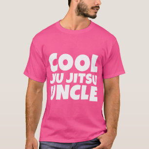 Cool Jiu Jitsu Uncle Funny Bjj Jiu-Jitsu Mma Uncle T-Shirt