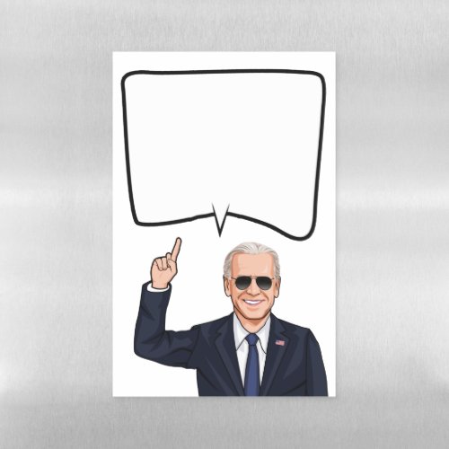 Cool Joe Biden Quotes Magnetic Dry Erase Sheet