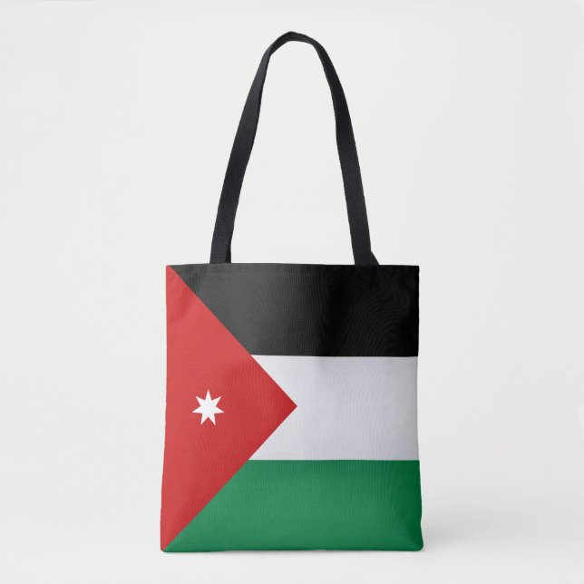 Cool Jordan Flag Fashion Tote Bag (Front)