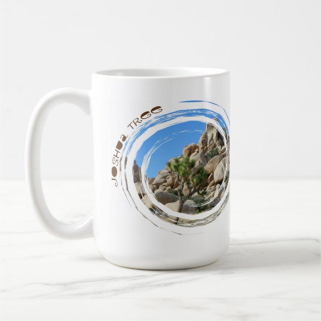 Cool Joshua Tree Mug! Coffee Mug (Left)