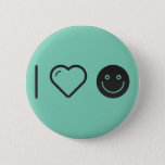 Cool Joy Emoticons Pinback Button at Zazzle
