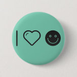 Cool Joy Emoticons Pinback Button