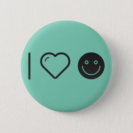 Cool Joy Emoticons Pinback Button