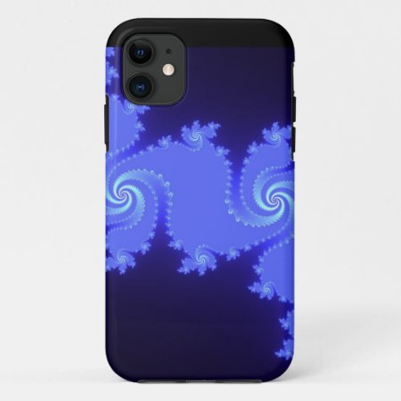 Cool Julia Fractal Spirit Blue Art Iphone 5 Case