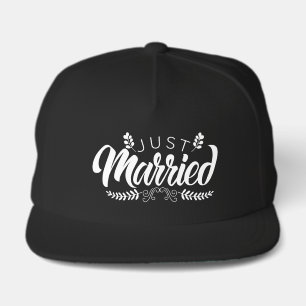 Cool just Married Wedding  Snap Back Hat