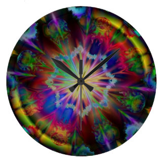 Cool Kaleidoscope Clock Design