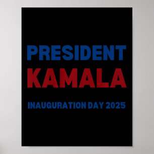 Cool Kamala Harris 2024 Women Win Inauguration Day Poster