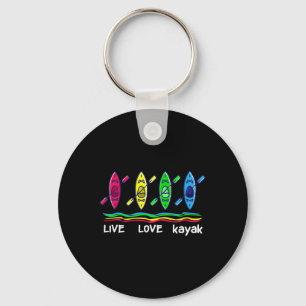 Cool Kayaks Shirt For Outdoor Funny Kayaking Boati Keychain