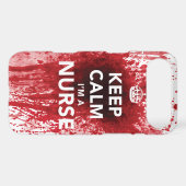 Cool "Keep Calm I'm a Nurse" iPhone 5C Case (Back (Horizontal))
