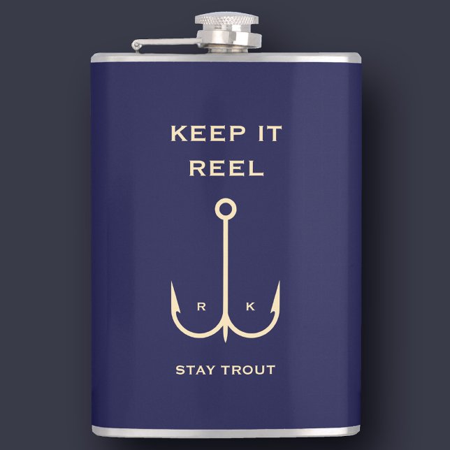 COOL KEEP IT REEL FISHING FATHER'S DAY NAVY BLUE FLASK (COOL KEEP IT REEL FISHING FATHER'S DAY NAVY BLUE FLASK
)