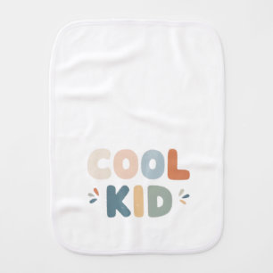 Cool Kid  Baby Burp Cloth