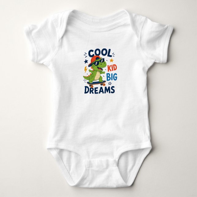 COOL KID BIG DREAMS BABY BODYSUIT (Front)