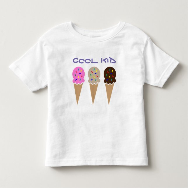 Cool Kid Ice Cream Shirt (Front)