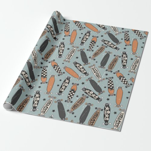 Cool Kid Party Wrapping Paper