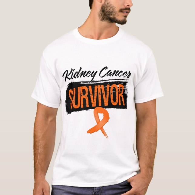 Cool Kidney Cancer Survivor T-Shirt (Front)