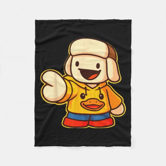 Cool Kids Big H 2025  Fleece Blanket (Front)