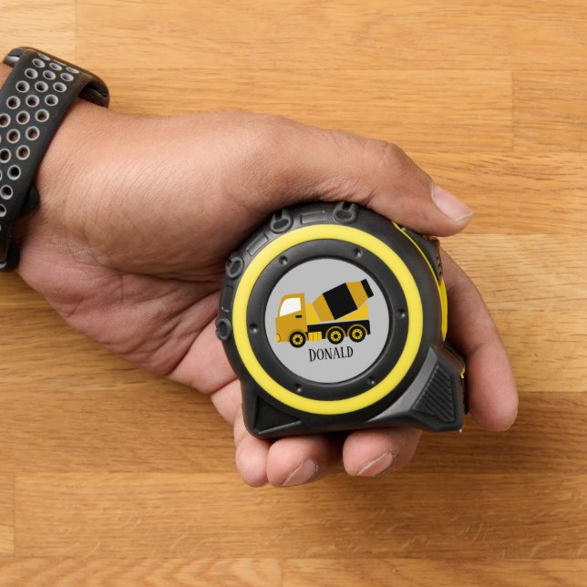 Cool kids boys Mixer construction Tape Measure (Home)