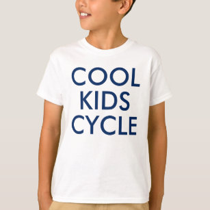 Cool Kids Cycle   Cyclist Bike Lover Eco T-Shirt