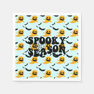 Cool Kids Haunted Ghosts Party Paper Plates Napkins