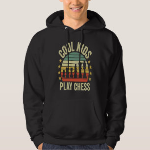 Cool Kids Play Chess Player For Chess  Boys  1 Hoodie