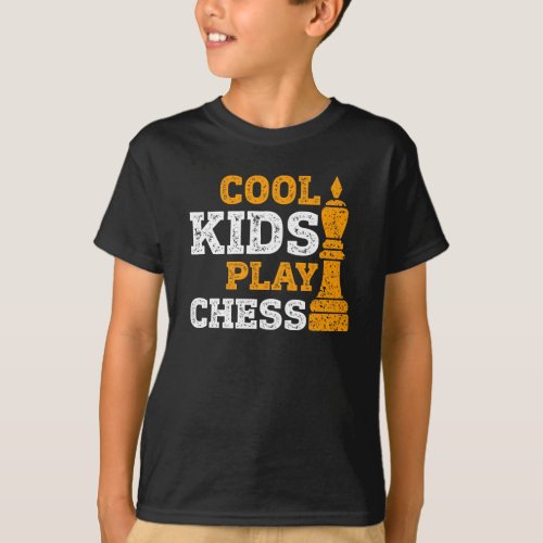 Cool Kids Play Chess T_Shirt  Perfect Gift