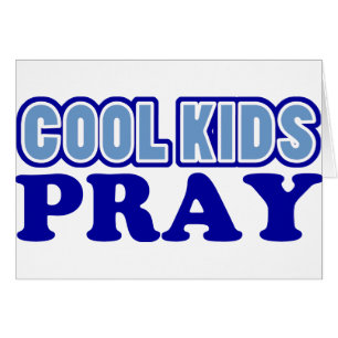 Cool Kids Pray (Blue) Cards