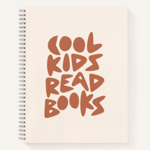 Cool Kids Read Books Typo Inspirational Quote