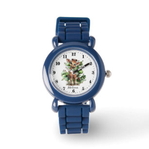 Cool kids unisex giraffe lovers add name  watch
