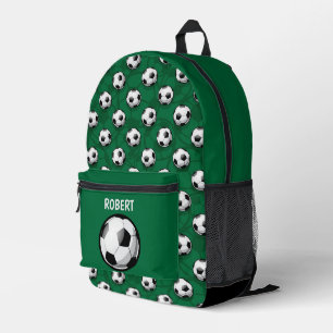 Cool kids unisex Soccer sports Printed Backpack