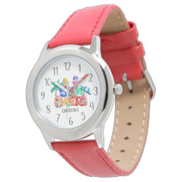 cool kids unisex Summer gnomes add name  Watch