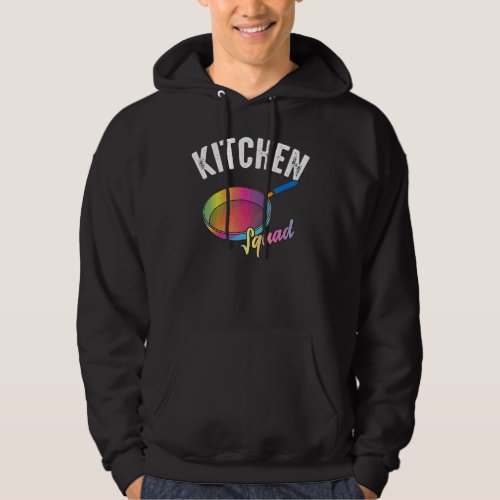 Cool Kitchen Squad  Pansexual Color Pan Cuisine Hoodie